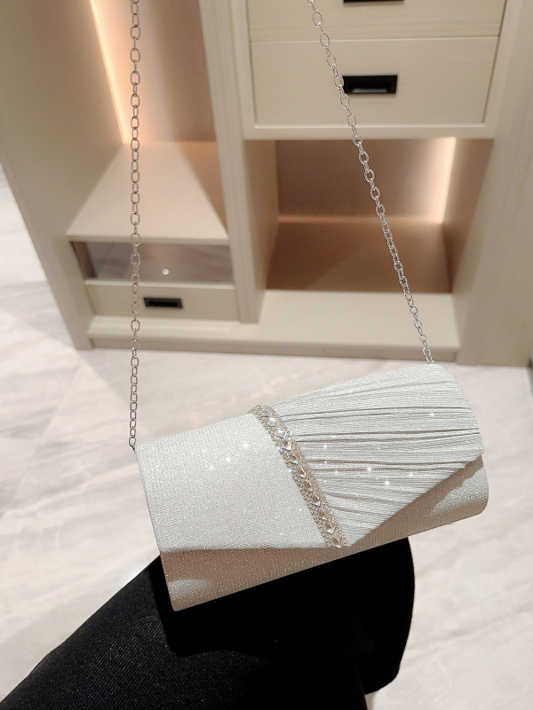 Clutch torbica od poliestera s PU podlogom, horizontalni oblik, magnetsko zatvaranje