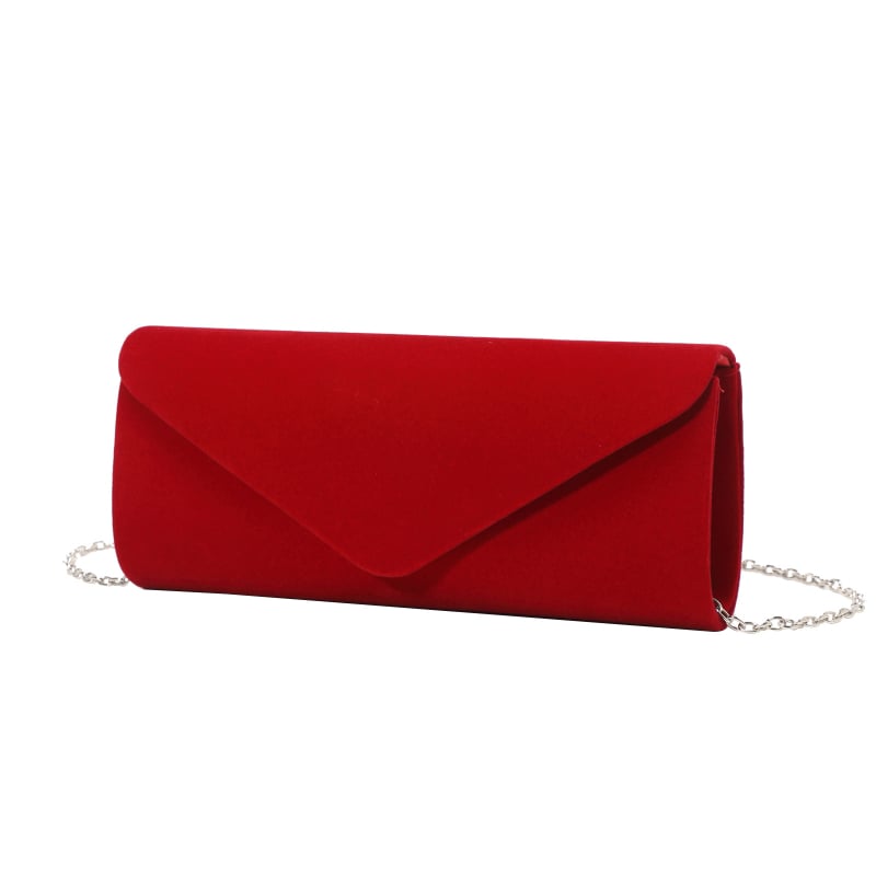 LETODE baršunasta clutch torbica, mala kvadratna večernja torba s magnetskim zatvaračem, džep za telefon i identifikacijski dokument, poliester podstava, svakodnevni stil
