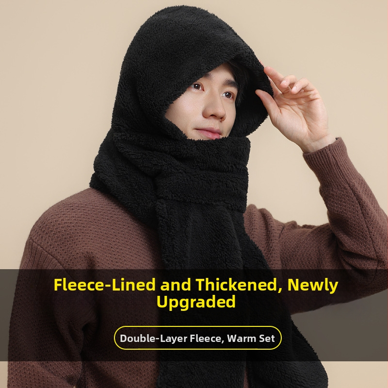 Σετ τριών τεμαχίων: καπέλο, κασκόλ και γάντια — Μεικτό υλικό, Unisex ενήλικες, Χειμώνας, Φινίρισμα Tie-Dye.