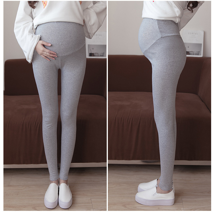 Trudničke hlače s potporom za trbuh – debeli, kratkog kroja, pamuk-svil 40% i poliester 30–50%