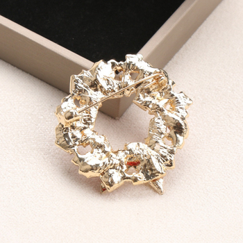 Брошка с лък от сплав и кристална гирлянда, унисекс аксесоар, диамантена обработка, произход Yiwu, есен 2025