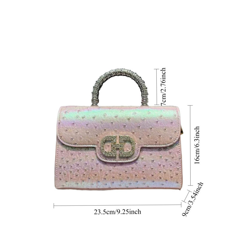 PU kožna saddle crossbody torba za žene, elegantan večernji stil, magnetska kopča, poliester podstava, ID džep