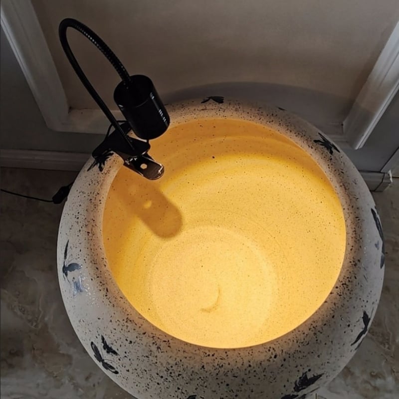 Lampa za akvarij, keramijski lonac za uzgoj riba, spremnik s vodom, dopunsko svjetlo za vodene biljke (Materijal: Drugo; Podrijetlo: Drugo; Uvoz: Ne; Snaga: Drugo; Težina: Drugo)