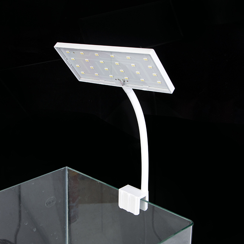 Akvarijska klip-lampa s punim spektrom RGB, podesivi univerzalni klip, 8W/12W, za vodne biljke
