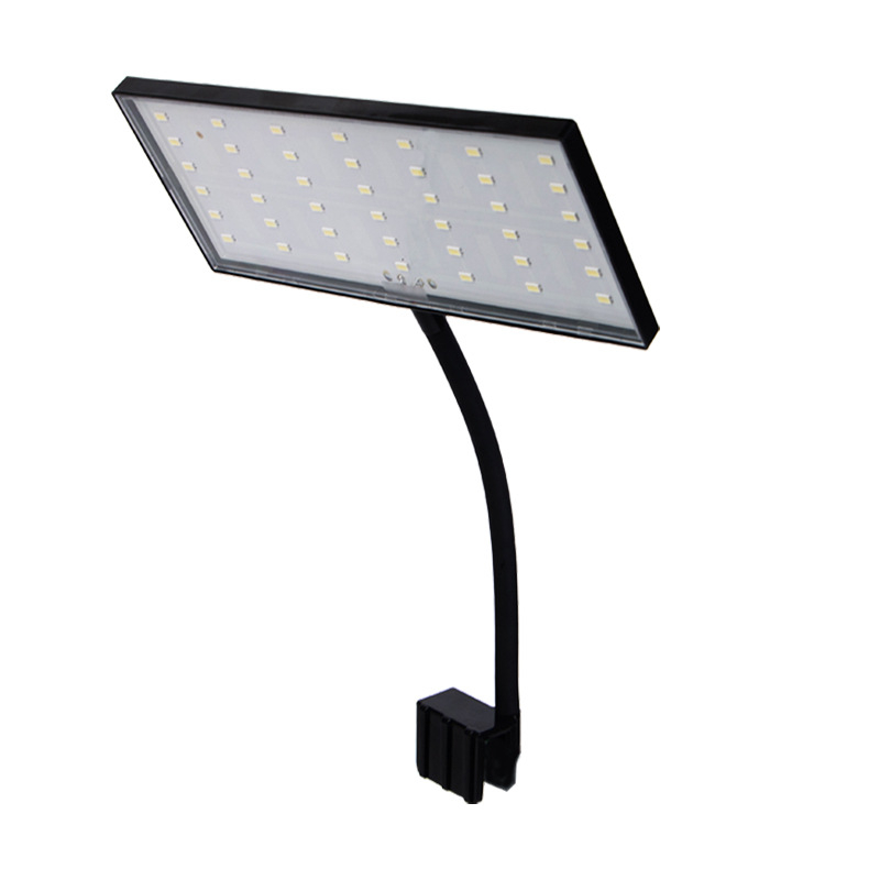 Akvarijska klip-lampa s punim spektrom RGB, podesivi univerzalni klip, 8W/12W, za vodne biljke