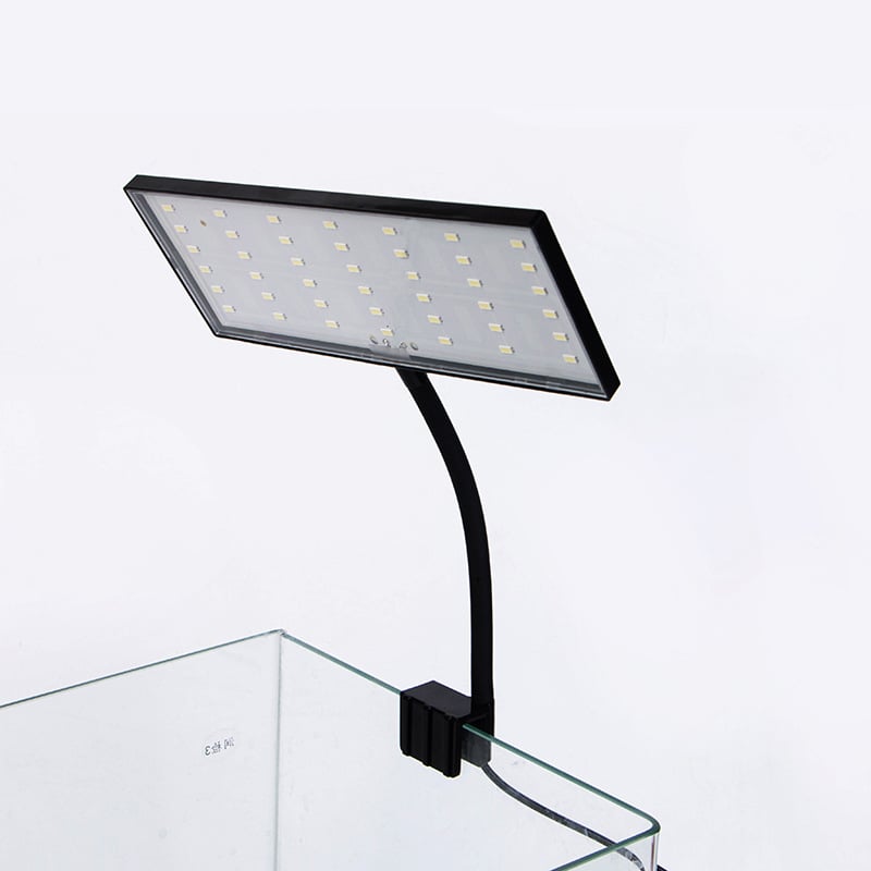 Akvarijska klip-lampa s punim spektrom RGB, podesivi univerzalni klip, 8W/12W, za vodne biljke