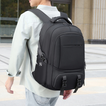Proširivi ruksak 20–35L, od Oxford tkanine, prozračan i vodootporan, za poslovna putovanja, unisex.