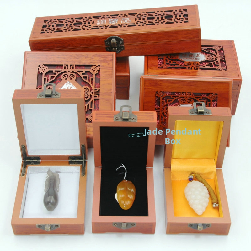 Cutie din lemn pentru brățări și coliere — cutie de prezentare pentru bijuterii, de la Aolan Jewelry