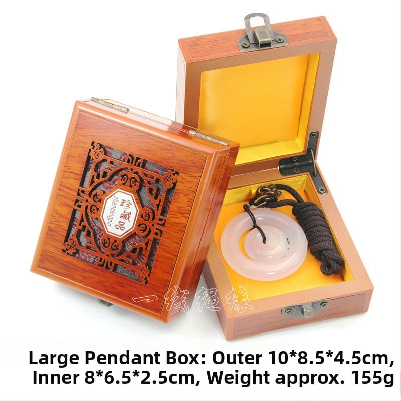 Cutie din lemn pentru brățări și coliere — cutie de prezentare pentru bijuterii, de la Aolan Jewelry