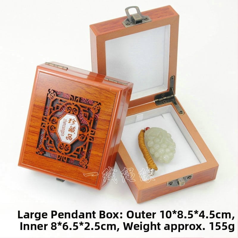 Cutie din lemn pentru brățări și coliere — cutie de prezentare pentru bijuterii, de la Aolan Jewelry