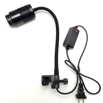 LED Zoom svjetlo za akvarij s prilagodljivim fokusom – aluminijska legura, 12W, 600 g