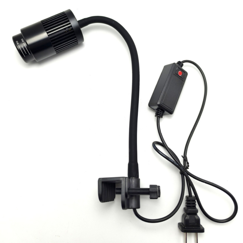 LED Zoom svjetlo za akvarij s prilagodljivim fokusom – aluminijska legura, 12W, 600 g