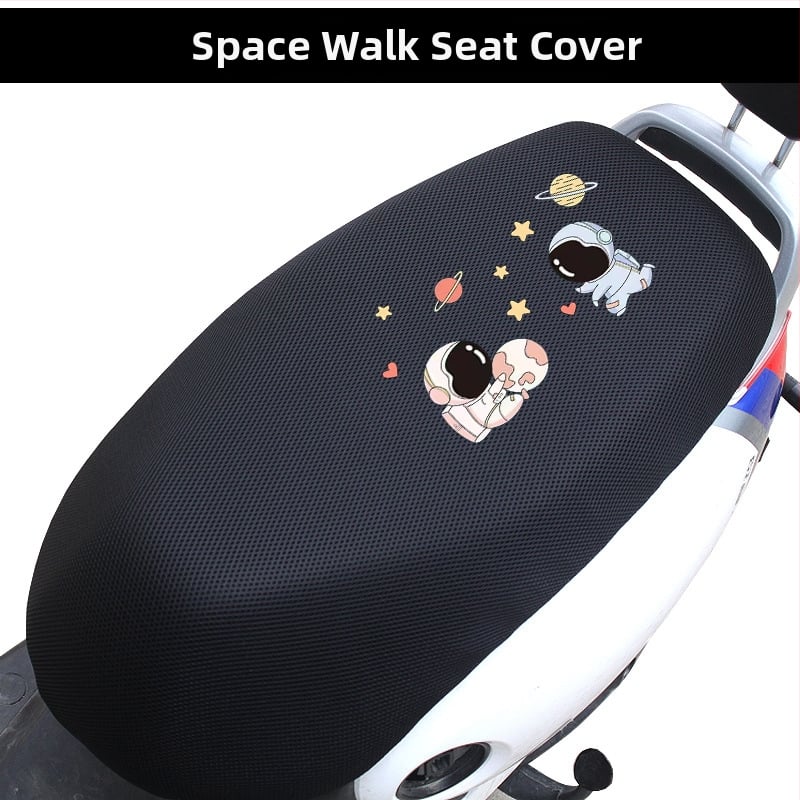 Acoperire pentru șa de vehicul electric, plasă de protecție solară, material nylon, izolație termică și respirabilă, impermeabilă