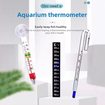 Akvarium- és halastó hőmérő, nagy pontosságú vízhőmérséklet-mérés, tropikus halak számára