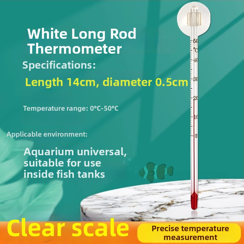 Akvarium- és halastó hőmérő, nagy pontosságú vízhőmérséklet-mérés, tropikus halak számára