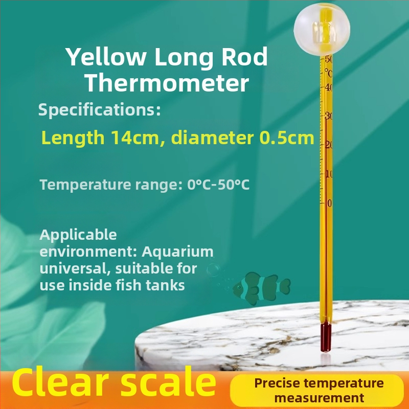 Akvarium- és halastó hőmérő, nagy pontosságú vízhőmérséklet-mérés, tropikus halak számára