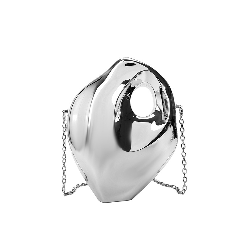 Akril Crossbody kutija torba – kamena forma, magnetsko zatvaranje, unutarnji džepovi za telefon i osobnu iskaznicu, bez podloge, ljeto 2024