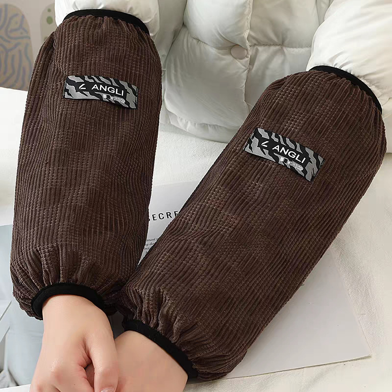 Corduroy rukavi za muškarce – dugi, široki, protiv prljavštine, prugasti uzorak, modni stil
