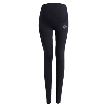 Kismamák hosszú nadrág meleg béléssel, pocak tartás, magas derekú, poliészter-elasztán keverék