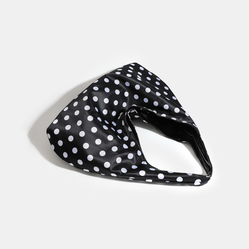 PU anyagú válltáska, városi minimalista stílus, kerek formájú, nyitott tetejű, belső zseb a telefon számára és laminált cipzáras zseb