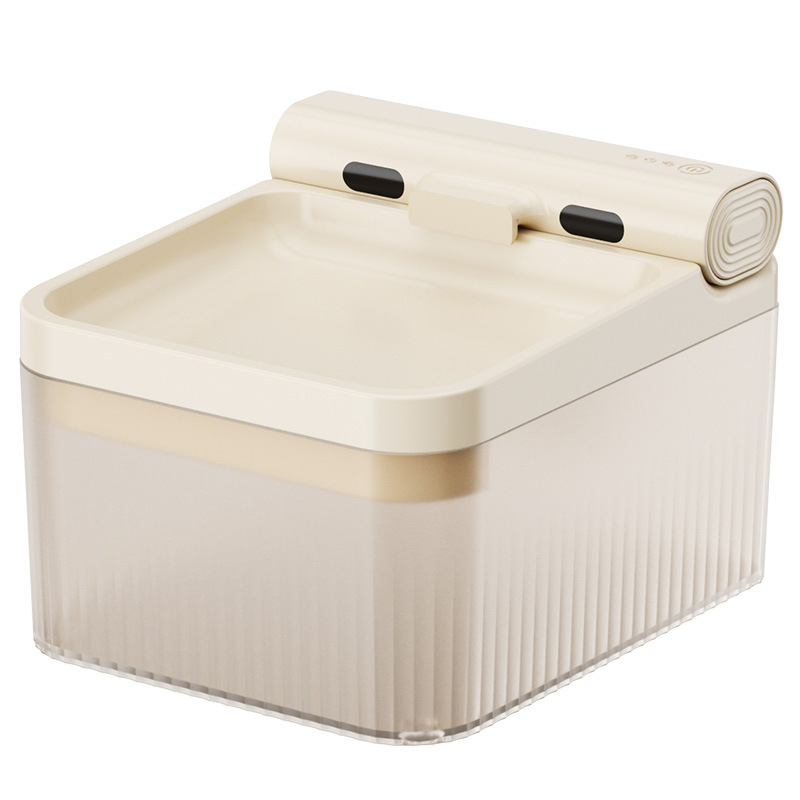 Dispenser de apă fără fir pentru animale de companie - circulație automată, capacitate mare, detașabil, model YSJ1008, potrivit pentru pisici