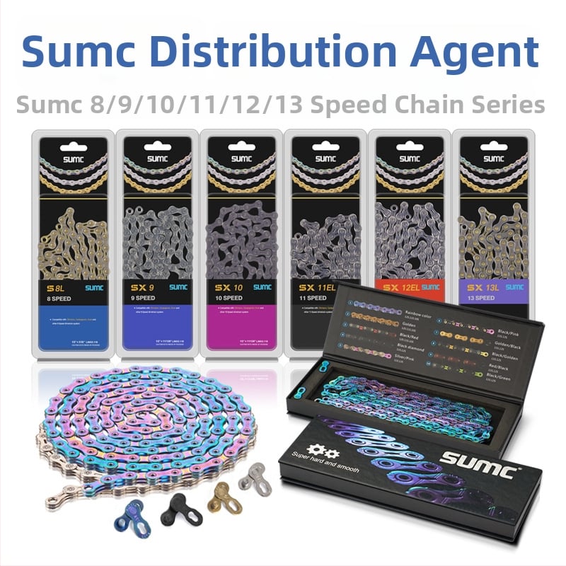 Αλυσίδα ποδηλάτου — 8-13 ταχύτητες, πλήρης σειρά, χάλυβας υψηλού άνθρακα, Pitch: 0