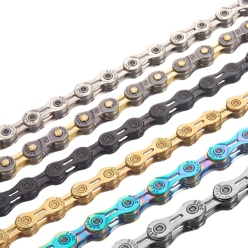 Αλυσίδα ποδηλάτου — 8-13 ταχύτητες, πλήρης σειρά, χάλυβας υψηλού άνθρακα, Pitch: 0