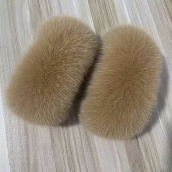 Női télikabát rókaszőrrel, szabványos egyenes ujjakkal, kézzel készített felülettel, sokoldalú stílus téli és őszi szezonokra