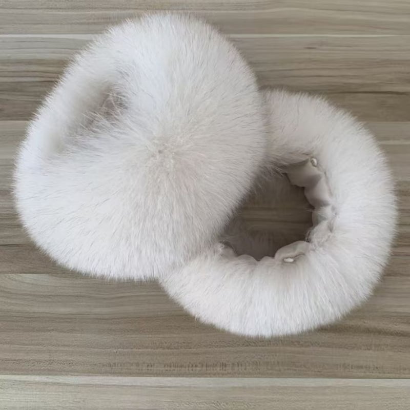 Női télikabát rókaszőrrel, szabványos egyenes ujjakkal, kézzel készített felülettel, sokoldalú stílus téli és őszi szezonokra