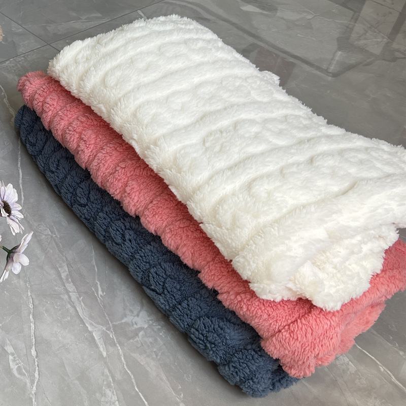 Női korall fleece pizsama felső, kerek nyakú, hosszú ujjú, vastag, meleg, poliészter 95–100%