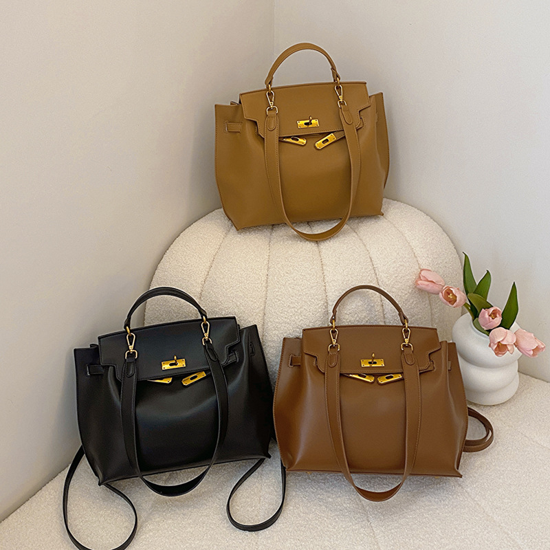 Su Mei női táska, Kelly stílus, Urban Simplicity, PU anyag, horizontális négyzet alakú forma