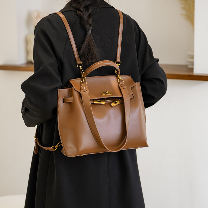 Su Mei női táska, Kelly stílus, Urban Simplicity, PU anyag, horizontális négyzet alakú forma