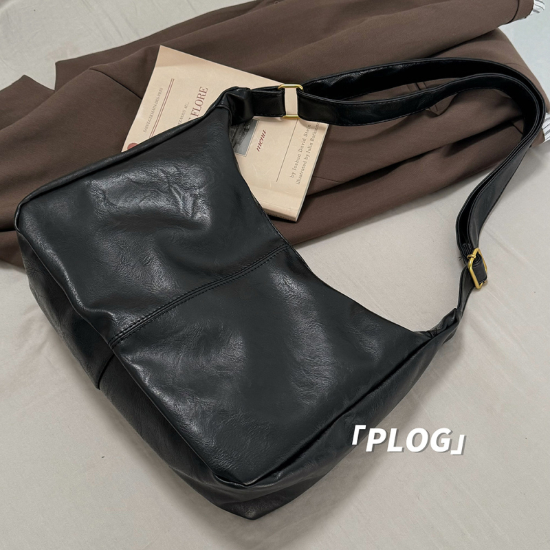 PU Tote táska városi egyszerűség stílusban, cipzáras záródás, belső cipzáras zseb