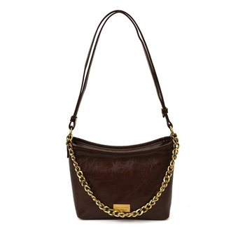 Alkaron viselhető táska - PU, utcai stílus, vízszintes négyzet alak, cipzár, belső zsebek