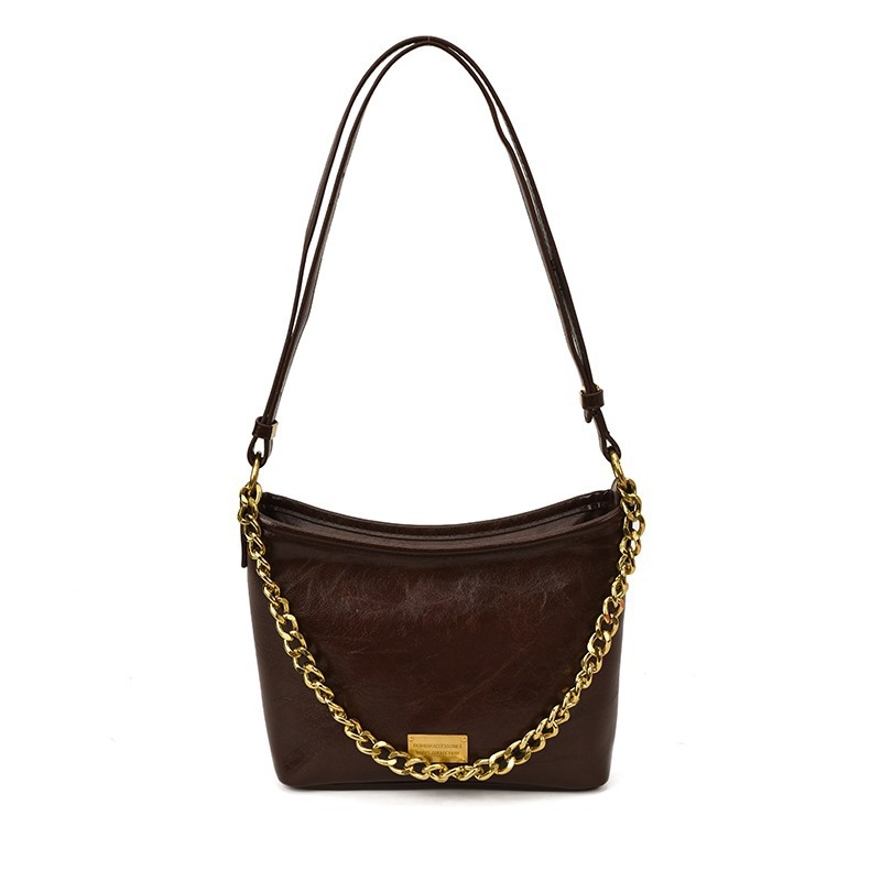 Alkaron viselhető táska - PU, utcai stílus, vízszintes négyzet alak, cipzár, belső zsebek