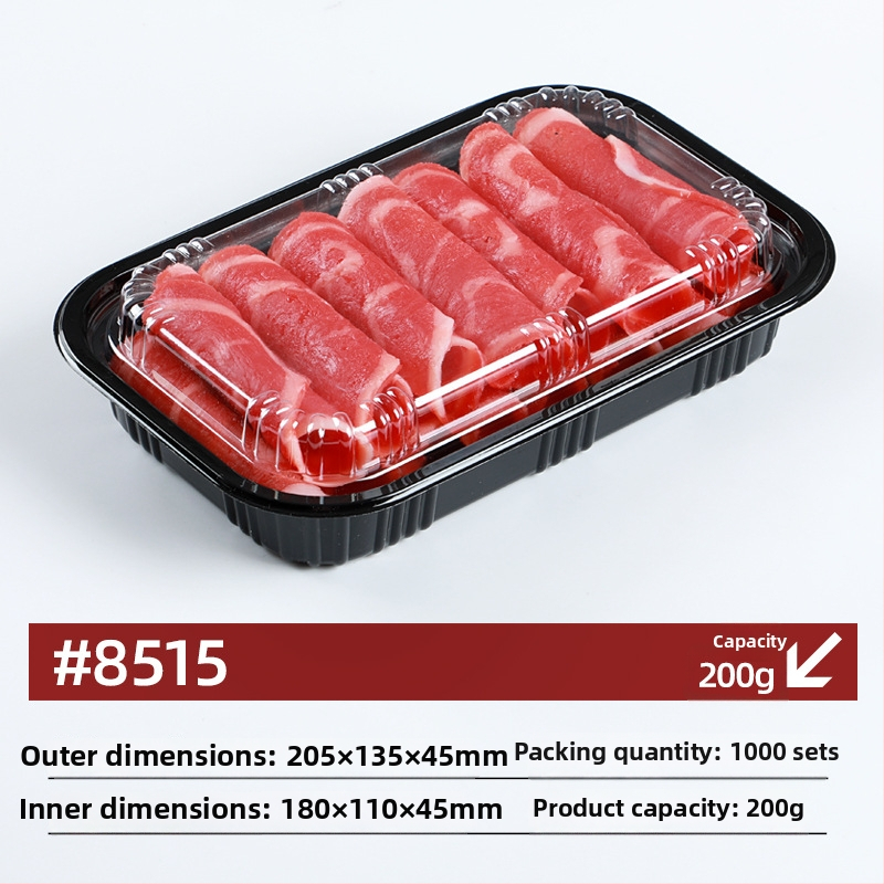 Кутия за месо за замразяване – PET материал, с капак, 0,1 мм стенна дебелина, модел Meat Box от Box Horse