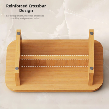 Irodai lábtámasz az asztal alatt – Egyszerű modern stílus, mesterséges lemez alapanyag, Model Footrest, Gyerekeknek és felnőtteknek megfelelő