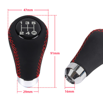 Bőrrel borított váltókargomb – alumíniumötvözet, Retrofit General modell, kompatibil Shift Handball és General