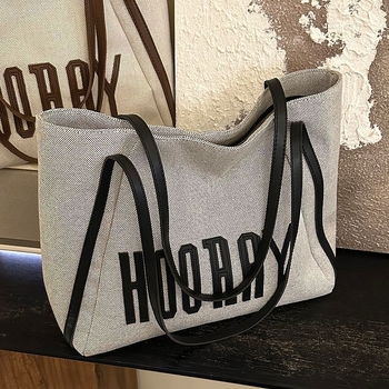 Unisex Tote torba od poliestera, unutarnja podstava od tkanine, proljeće 2024