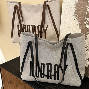 Unisex Tote torba od poliestera, unutarnja podstava od tkanine, proljeće 2024