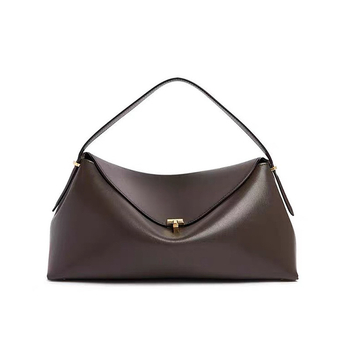 Kožna crossbody torba s poklopcem, ovalni oblik, gradski minimalistički stil, unutarnja torbica za mobitel, podstava od superfiber velura, zaključavanje, dva kaiša