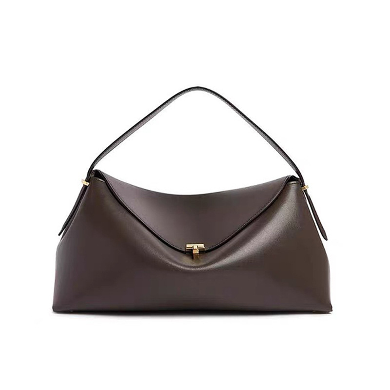 Kožna crossbody torba s poklopcem, ovalni oblik, gradski minimalistički stil, unutarnja torbica za mobitel, podstava od superfiber velura, zaključavanje, dva kaiša