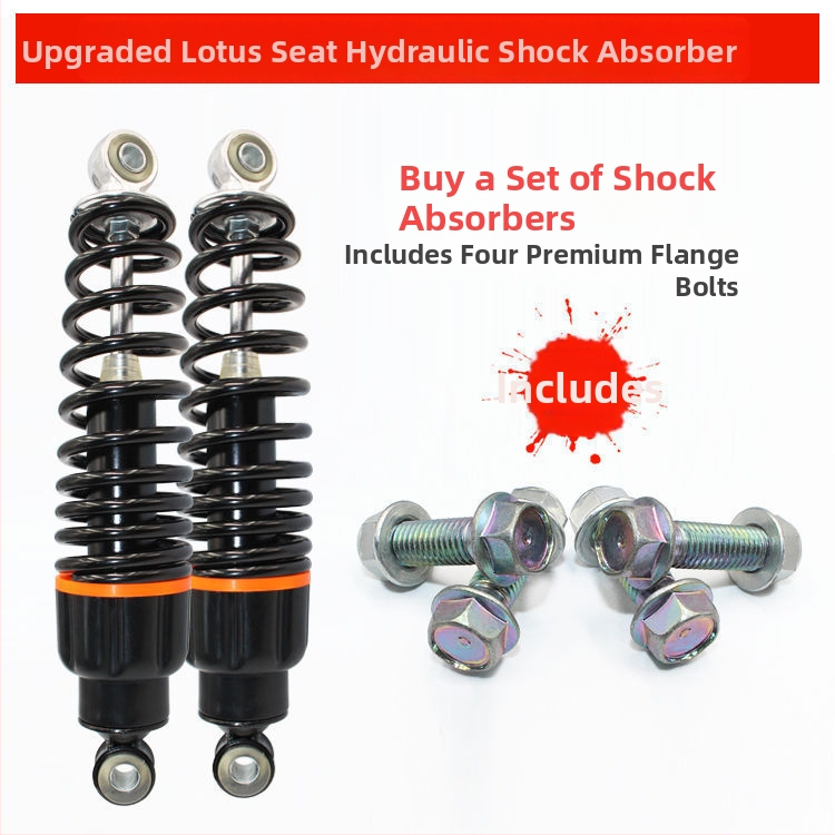 Hydraulický zadný tlmič pre elektrické vozidlá s pedálom, univerzálny, značka Unique