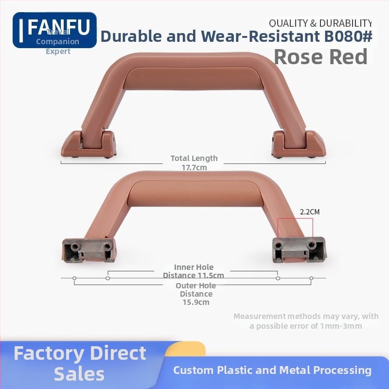 Accesoriu pentru mânerul bagajelor — din plastic, rezistent la uzură, ușor