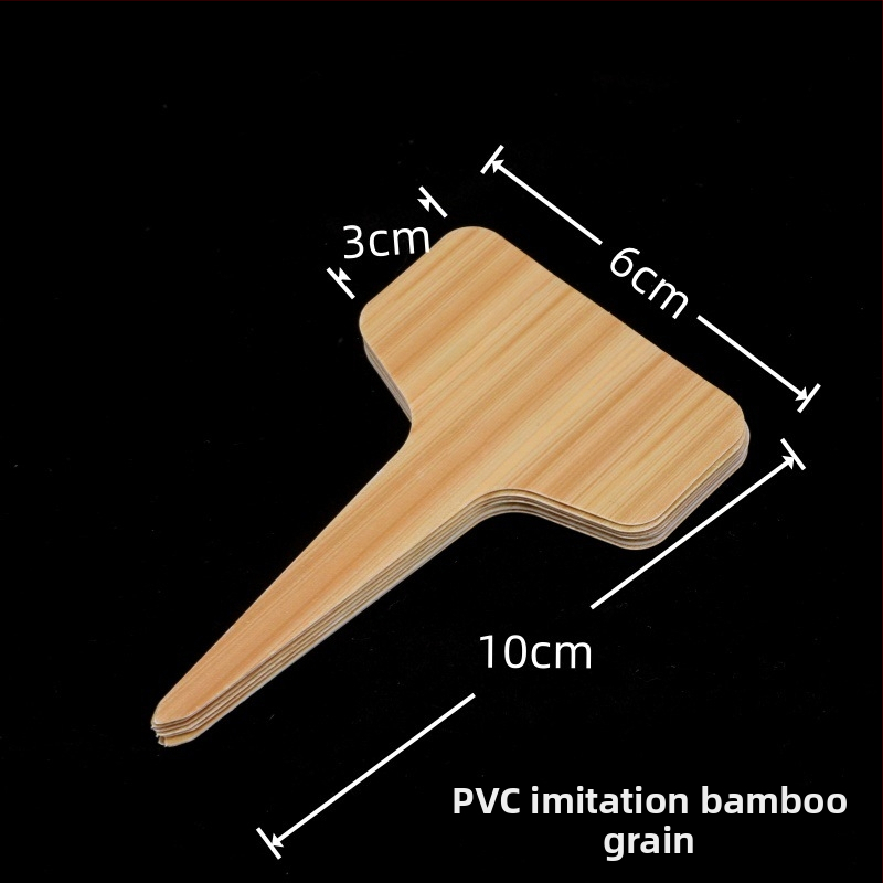 Етикети за растения/вмъквания • Материал: дървени стърготини • Марка: Independence • Назначение: означаване на растения