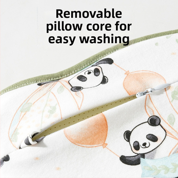 Μαξιλάρι διαμόρφωσης κεφαλιού νεογέννητου - διόρθωση σχήματος κεφαλιού, πρόληψη πλακέ κεφαλής, 0-6 μηνών, 100% βαμβάκι