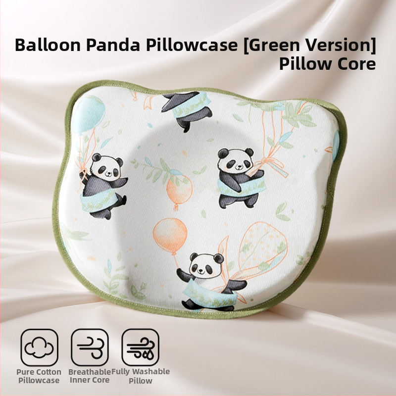 Μαξιλάρι διαμόρφωσης κεφαλιού νεογέννητου - διόρθωση σχήματος κεφαλιού, πρόληψη πλακέ κεφαλής, 0-6 μηνών, 100% βαμβάκι