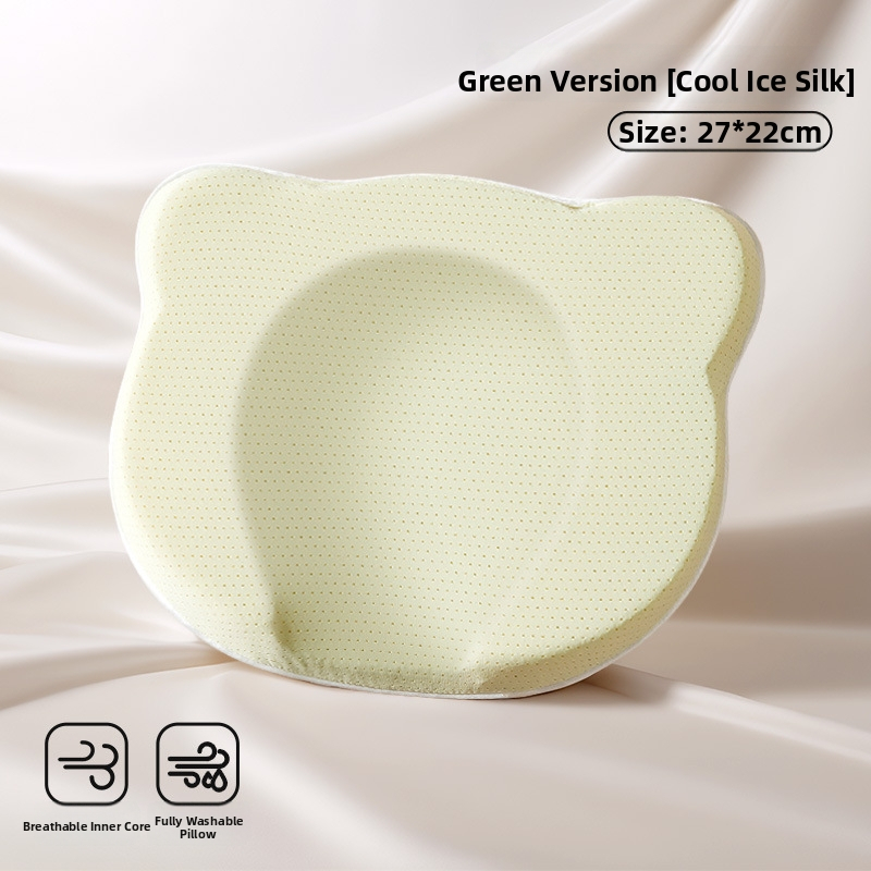 Μαξιλάρι διαμόρφωσης κεφαλιού νεογέννητου - διόρθωση σχήματος κεφαλιού, πρόληψη πλακέ κεφαλής, 0-6 μηνών, 100% βαμβάκι