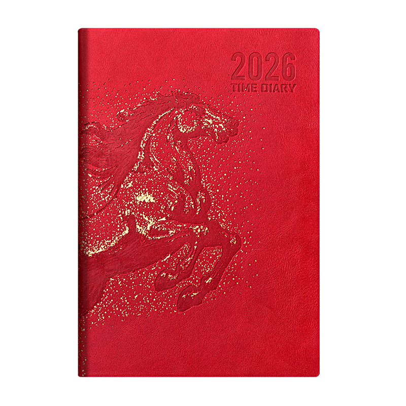 Bilježnica Really Enjoy s PU koricama, šav koncem, Dowling papir 80gsm, više od 400 stranica