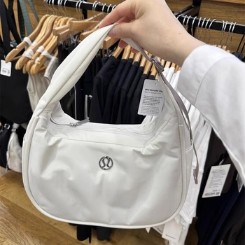 Urban nylon Lulu torba preko ramena, dumpling oblik, torba ispod pazuha, s jednim remenom, zatvaranje na zip, podstava od poliestera, velika zapremina, za svakodnevnu uporabu